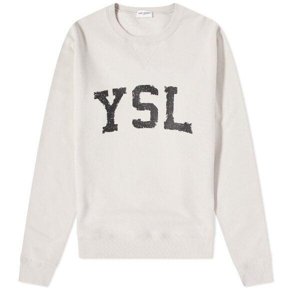 Yves Saint Laurent Other - Saint Laurent Paris YSL Logo Crew Neck Sweat Mens